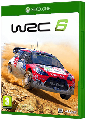 WRC 6 Xbox One boxart