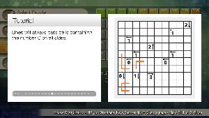 Puzzle by Nikoli W Yajilin Screenshot