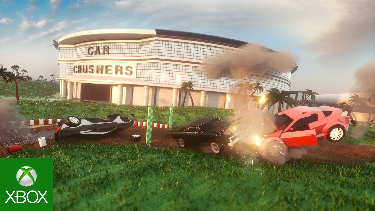 Roblox Car Crushers Xbox Trailer On Xbox One Headquarters