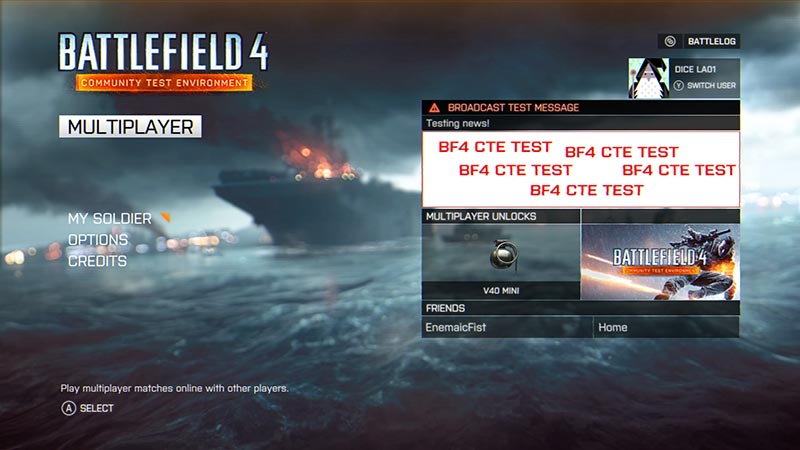 Battlefield 4's Community Test Environment (CTE) Hits Xbox One | 360-HQ.COM