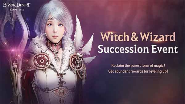 Succession Update for Wizards and Witches Available in Black Desert SEA