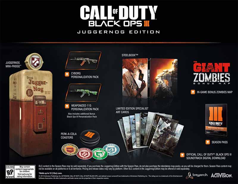 Call of Duty Black Ops 3 Juggernog Edition