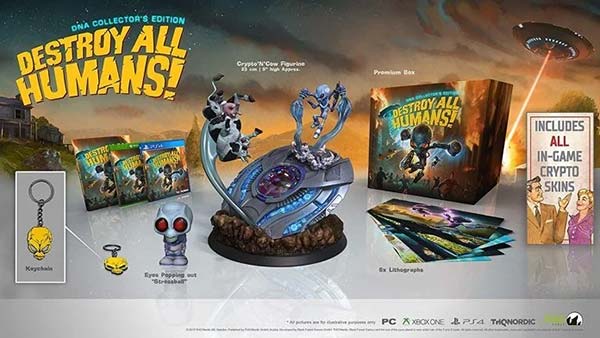 Destroy All Humans!: Crypto-137 and DNA Collector's editions now available for pre-order.