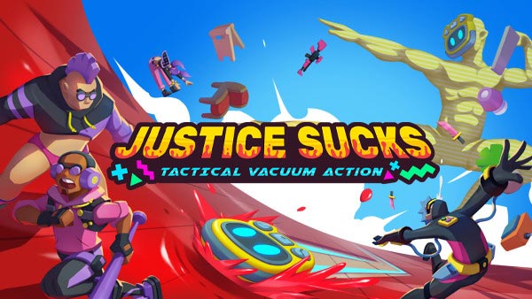 Stealth/action comedy title JUSTICE SUCKS coming to Xbox, PlayStation, Switch & PC this year