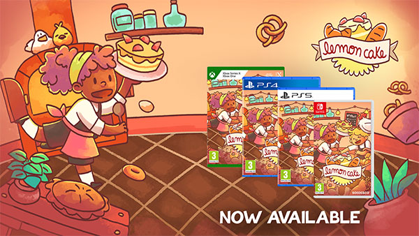 Lemon Cake is now physically available in stores for Xbox One, PlayStation 4 and Nintendo Switch