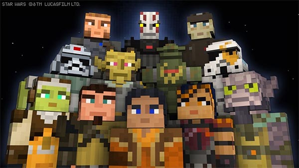 Minecraft Star Wars Rebels Skin Pack DLC Out Now for Xbox | XBOXONE-HQ.COM