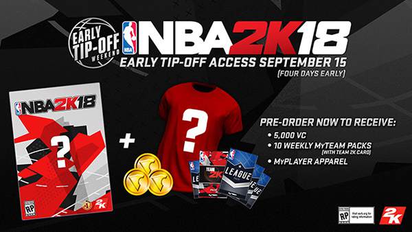 NBA 2K18 Now Available For Digital Pre-order On Xbox One