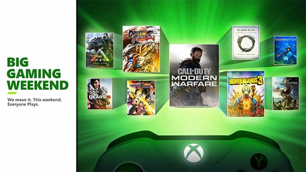 Xbox Live Multiplayer is FREE on Xbox One this weekend!