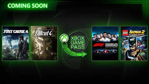 Xbox Game Pass: Fallout 4, Just Cause 4, F1 2018 & LEGO Batman 2 Are Coming  in March | XBOXONE-HQ.COM