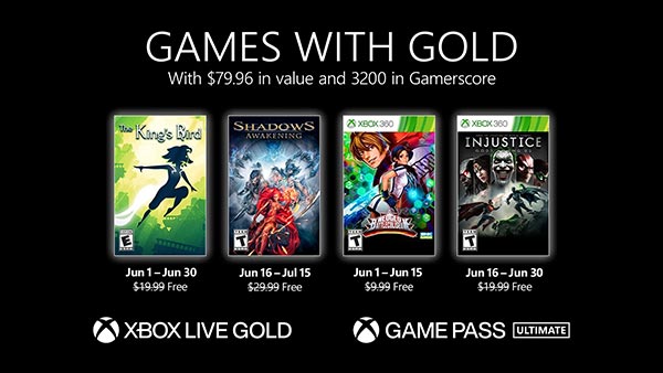 Xbox Games with Gold for June 2021 | XBOXONE-HQ.COM